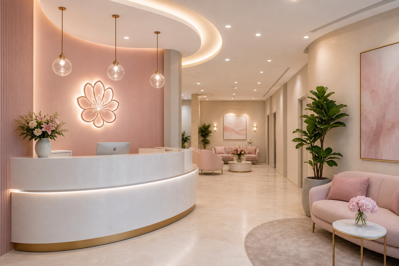 Bloom clinic reception
