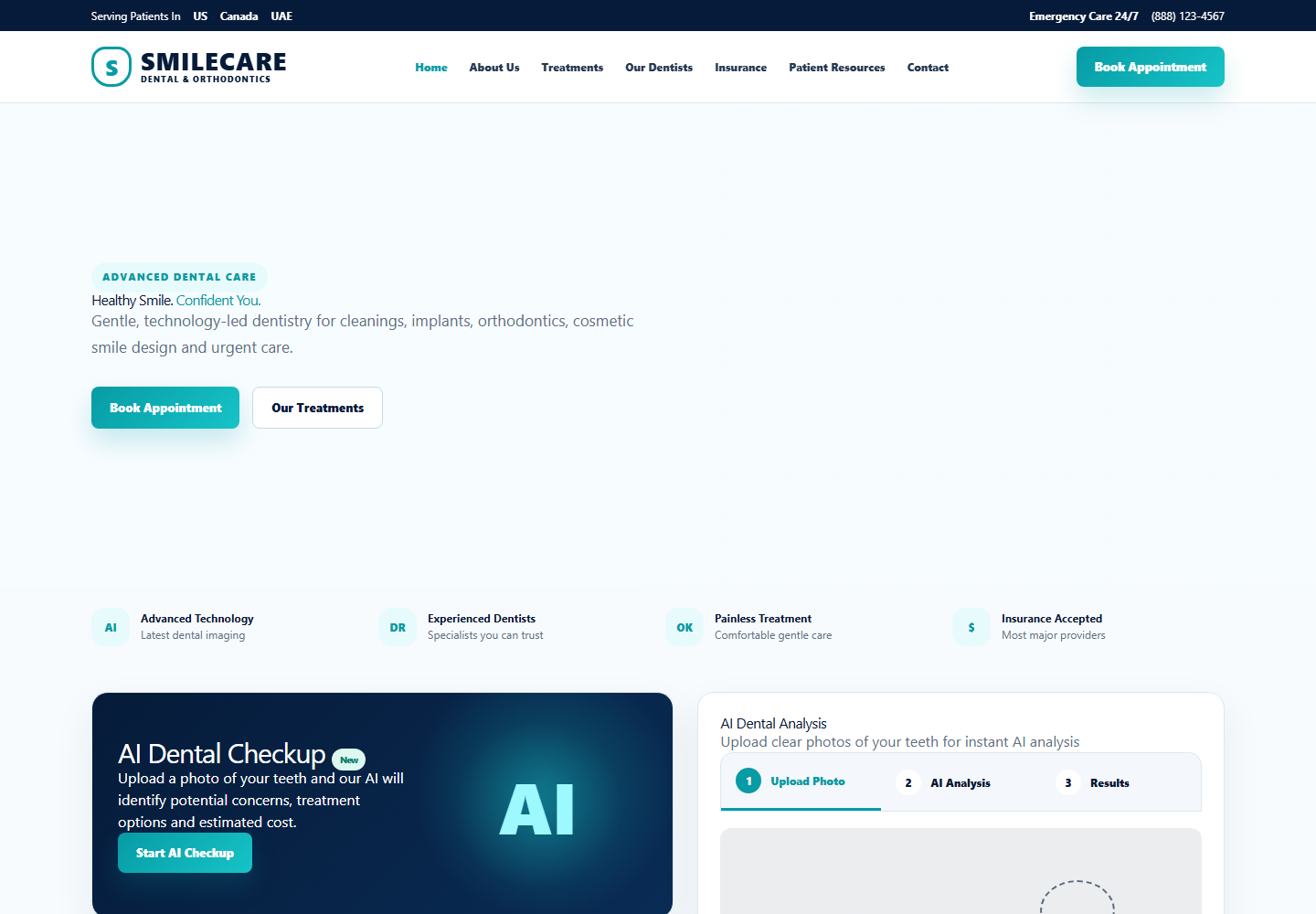 SmileCare Dental screenshot