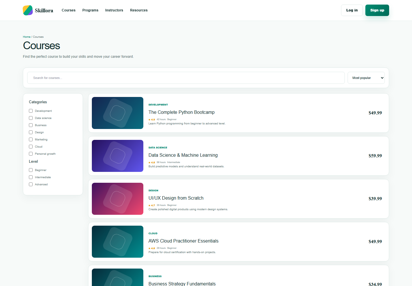 Courses