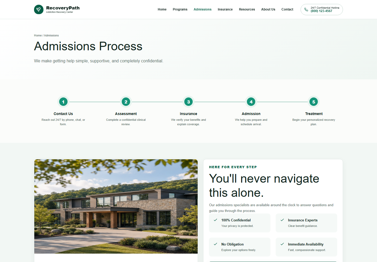 Admissions