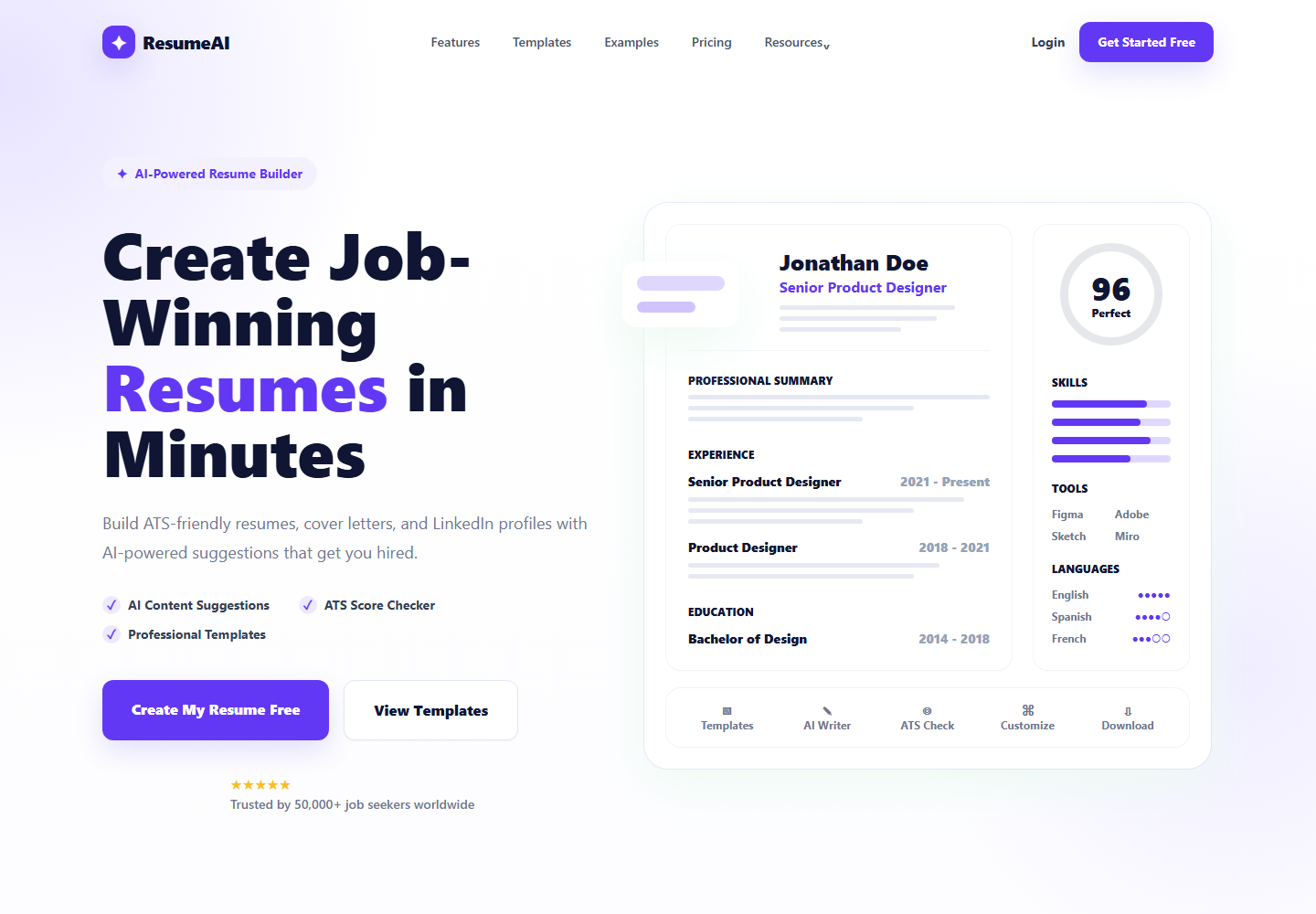 ResumeAI preview