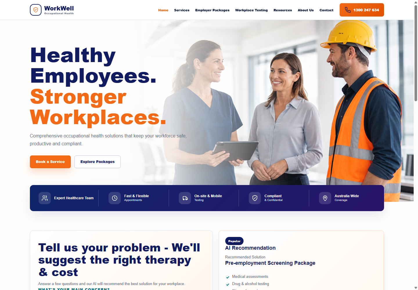 WorkWell screenshot